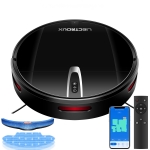 LIECTROUX V3S PRO Robot odkurzający i mopujący na mokro, inteligentne mapowanie, aplikacja WiFi, ssanie 4KPa, silnik bezszczotkowy, współpraca z Alexą i Asystentem Google, idealny do sierści zwierząt, dywanów i twardych podłóg