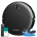LIECTROUX L200 Robot odkurzający z funkcją mopowania na mokro, inteligentne mapowanie, aplikacja WiFi, ssanie 4KPa, silnik bezszczotkowy, współpraca z Alexą i Asystentem Google, idealny do sierści zwierząt, dywanów i twardych podłóg.